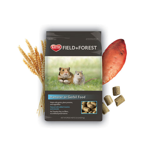 Kaytee Field+ Forest Hamster & Gerbil Food (2 LB)