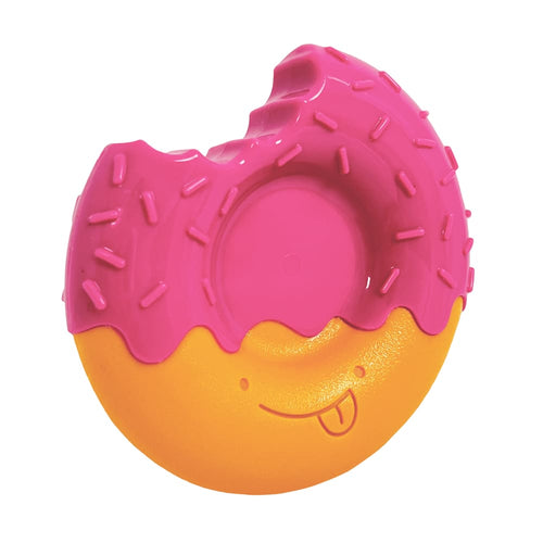 Nylabone Power Chew Donut Dog Toy Bacon Glazed Flavor