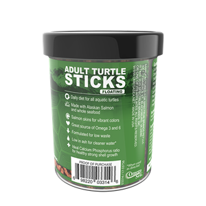 Omega One® Adult Turtle Sticks Floating