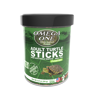 Omega One® Adult Turtle Sticks Floating