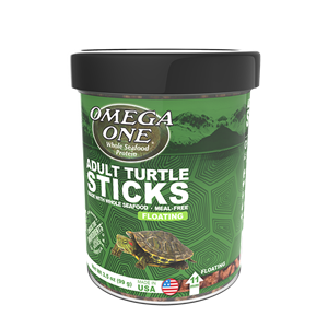 Omega One® Adult Turtle Sticks Floating