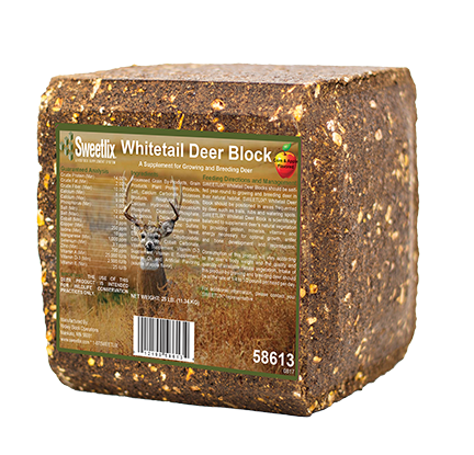 Sweetlix Whitetail Deer Pressed Block