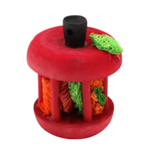 A&E Cage Nibbles Foraging Apple Small Animal Chew Toy