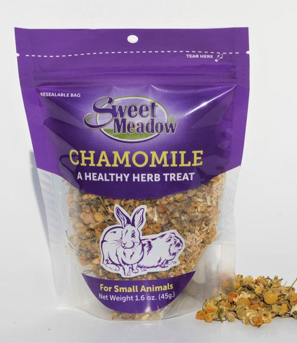 Sweet Meadow Farm Chamomile Healthy Herb Small Animal Treat