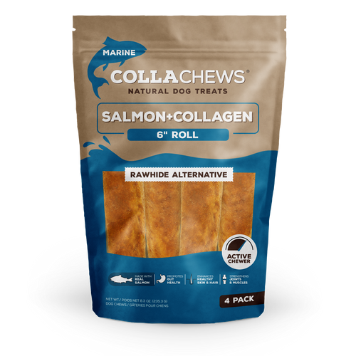 Collachews Salmon+Collagen Rolls