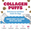 Icelandic+™ Beef Collagen Puffs with Cod Skin Treats for Dogs