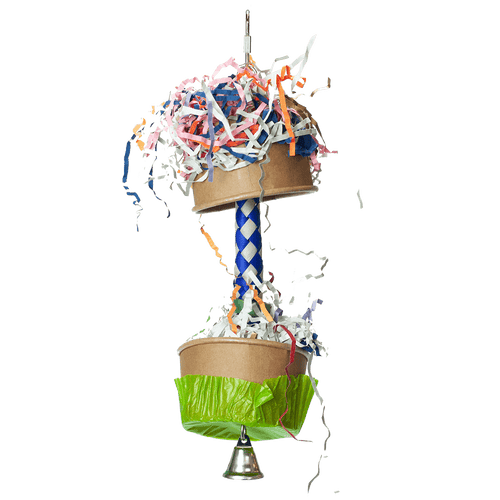 A&E Cage Foraging Cupcake Bird Toy