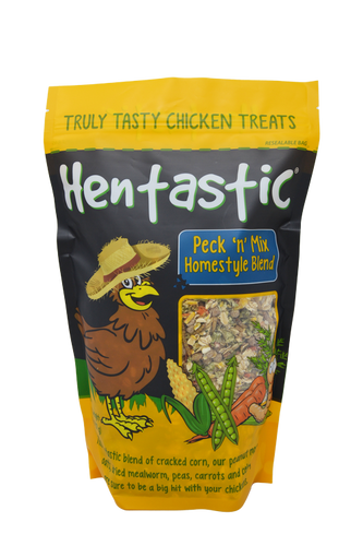 Unipet Hentastic® Peck N Mix Homestyle Blend with real Celery, Peas & Carrots