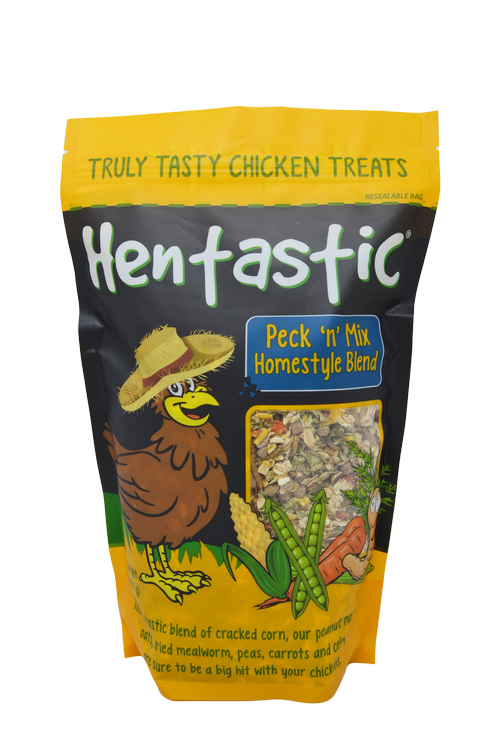 Unipet Hentastic® Peck N Mix Homestyle Blend with real Celery, Peas & Carrots