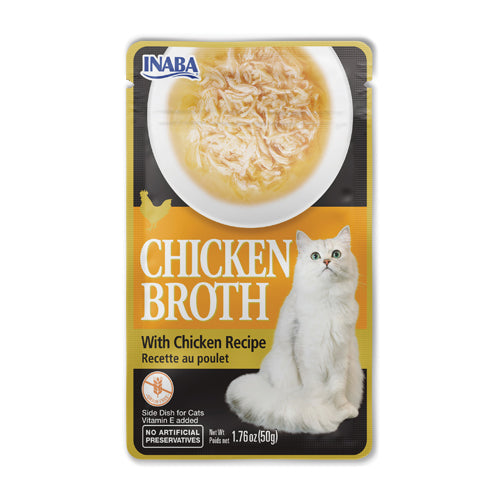 Inaba Chicken Broth with Chicken Recipe Cat Treat