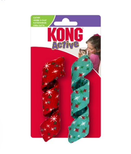 Kong Holiday Active Curlz Cat Toy