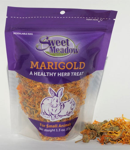 Sweet Meadow Farm Marigold Healthy Herb Small Animal Treat