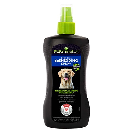 Furminator Rinse-Free deShedding Spray for Dogs (8.5 oz)