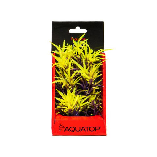 Aquatop Vibrant Fluorescent Cannabis Olive Plant