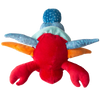 Snugarooz Hermie The Crab Dog Toy (9 tall)