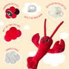 Snugarooz Luca The Lobster Dog Toy (8”)