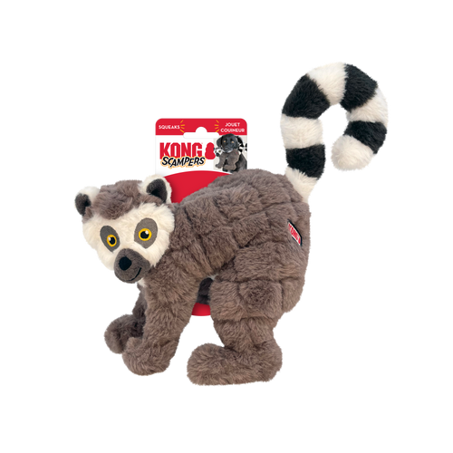 KONG Scampers Lemur Dog Toy (Medium)