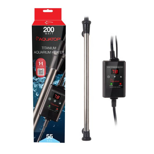 Aquatop 200-Watt Titanium Heater w/ Controller