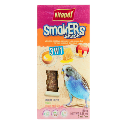 A&E Cage Treat Stick Parakeet 3in1 Mix Pack