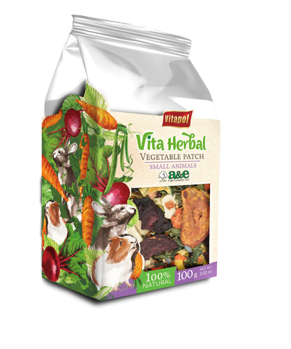A & E Cages Vita Herbal Vegetable Patch Mix (100g)