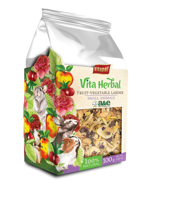 A & E Cages Vita Herbal Fruit - Vegetable Larder (3.52 oz)