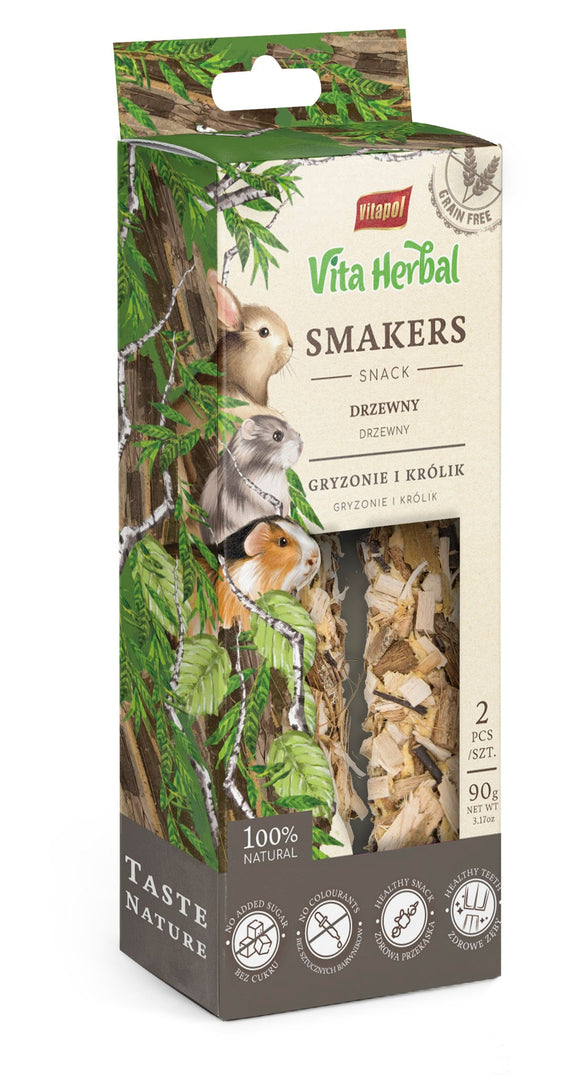 A & E Cages Smakers Vita Herbal Woody (2 Pack)