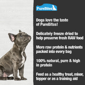 PureBites Lamb Liver Dog Treats (3.35 Oz)
