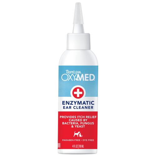 TropiClean OxyMed Enzymatic Ear Cleaner for Pets