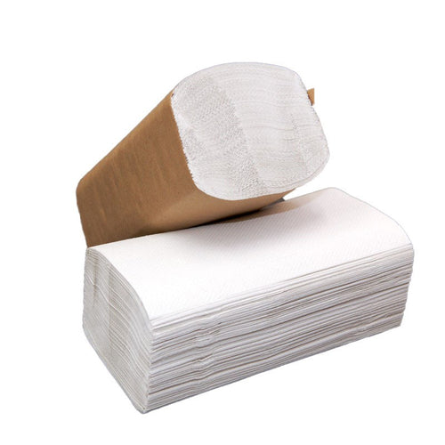 NPS Response® White Single-Fold Towel