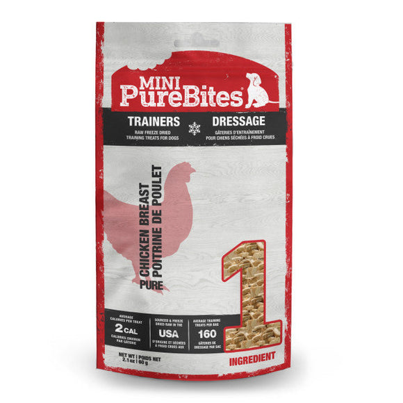 PureBites Chicken Mini-PureBites Dog Treat (2.1 Oz)