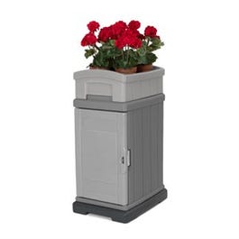 Hide Away Parcel Box With Planter