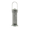 Panacea Rustic Farmhouse Galvanized Silo Nyjer® Thistle .5lb Seed Feeder