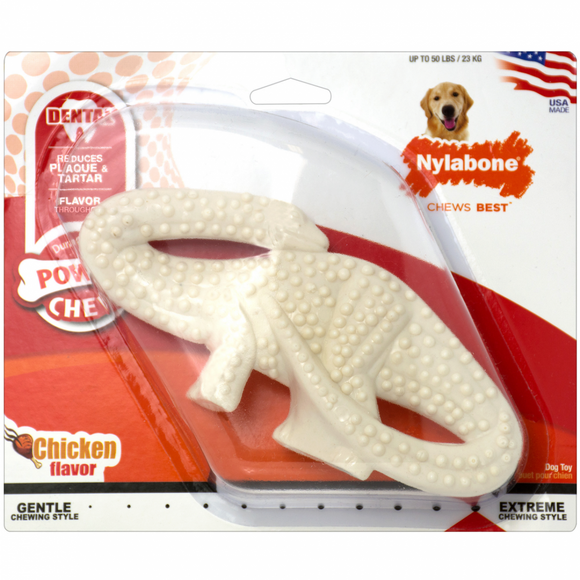 Nylabone DuraChew Dental Chew Dino Dog Toy