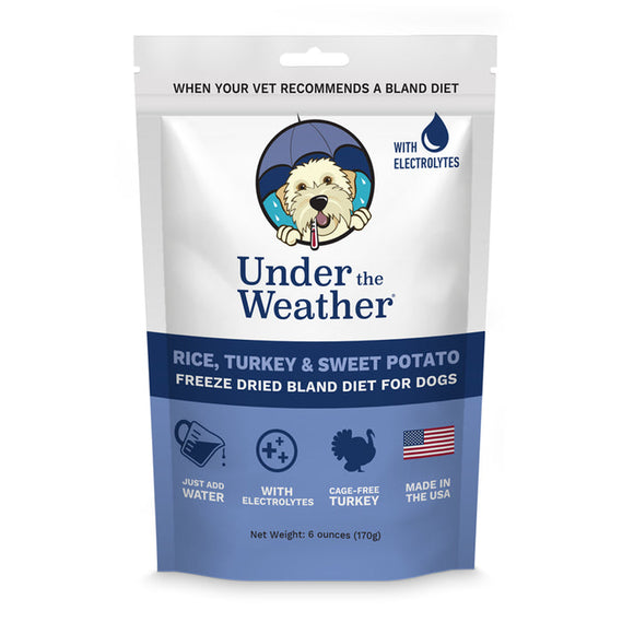Under the Weather Turkey, Rice, & Sweet Potato Bland Diet For Dogs