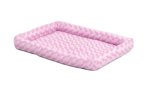 QuietTime Deluxe Pink Bolster Bed