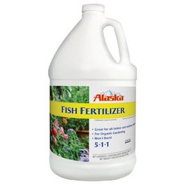 Fish Emulsion Fertilizer, 5-1-1 Formula,  1-Gallon
