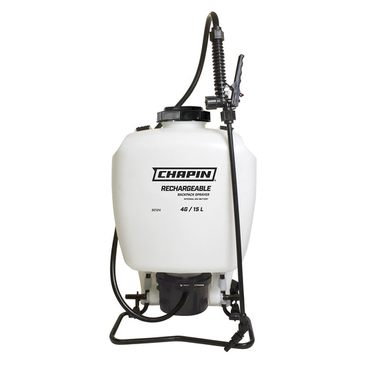 Chapin 60124: 4-gallon Multi-purpose 20V Internal Battery Rechargeable Backpack Sprayer