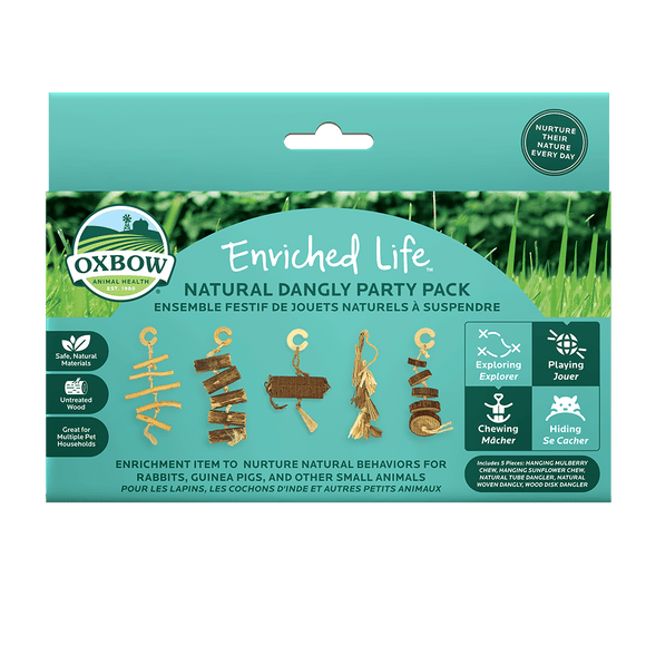 Oxbow Animal Health Enriched Life - Natural Dangly Party Pack (1  Count)