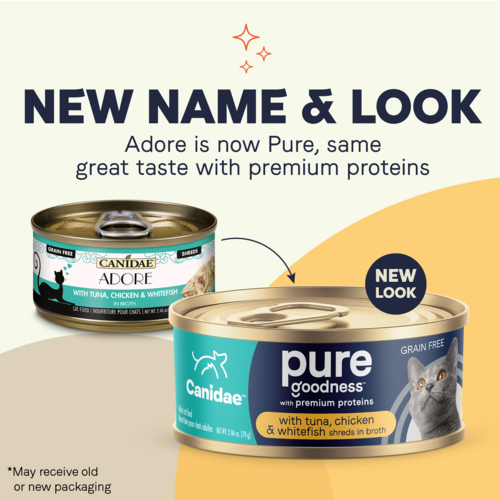 CANIDAE® PURE With Tuna, Chicken and Whitefish in Broth Wet Cat Food