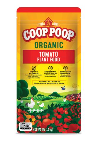 Coop Poop Organic Soil Tomato Plant Food (4-lb)