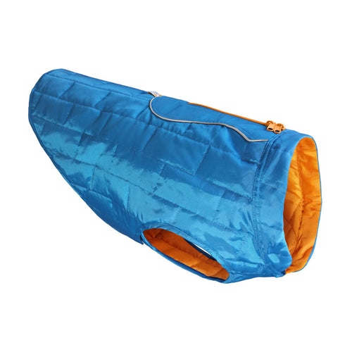 Kurgo Loft Dog Jacket (Medium - Blue/Orange)