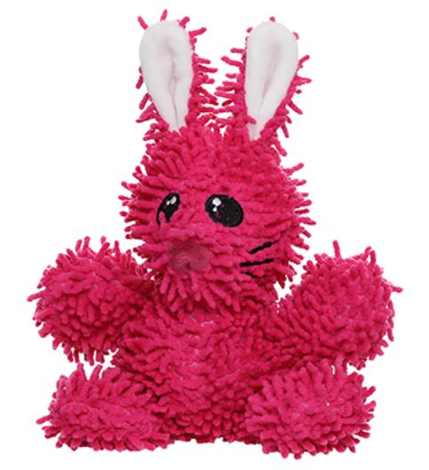 Mighty® Jr Microfiber Ball Rabbit Dog Toy (Med)