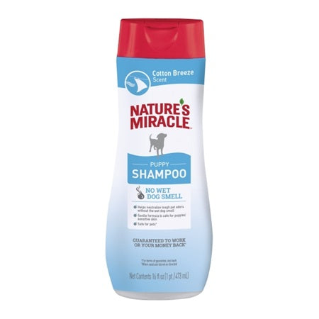 Nature’s Miracle™ Puppy Shampoo - Cotton Breeze Scent , 16 Ounces, Cotton Breeze Scent