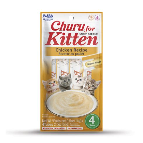 Inaba Churu For Kitten Chicken Recipe Cat Treat