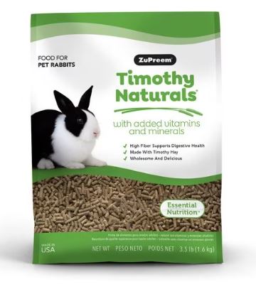 ZuPreem Timothy Naturals® Rabbit Food