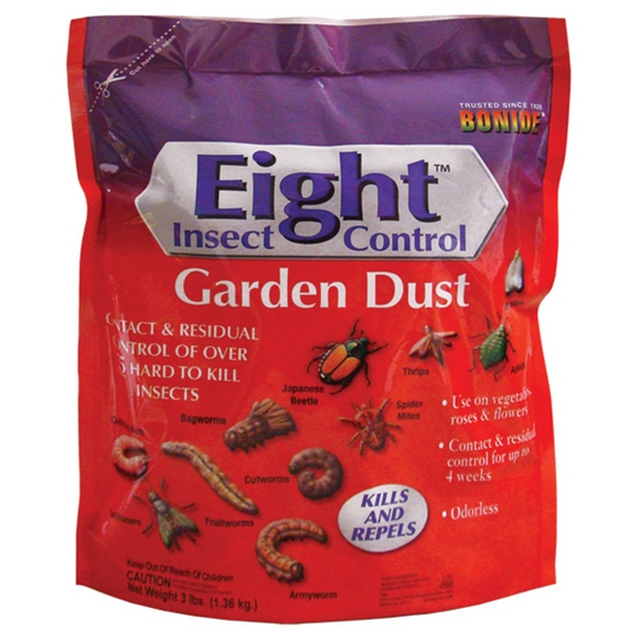 BONIDE EIGHT INSECT CONTROL GARDEN DUST