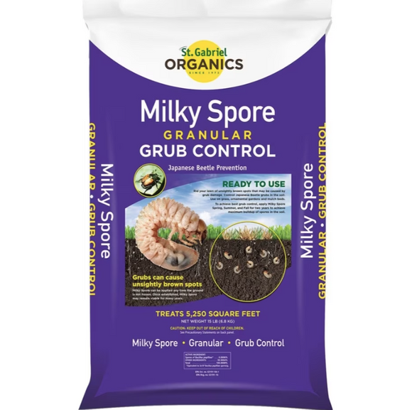 St. Gabriel Organics Milky Spore Granular Grub Control