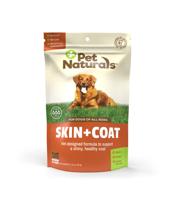 Pet Naturals of Vermont Skin and Coat Functional Chews for Dogs