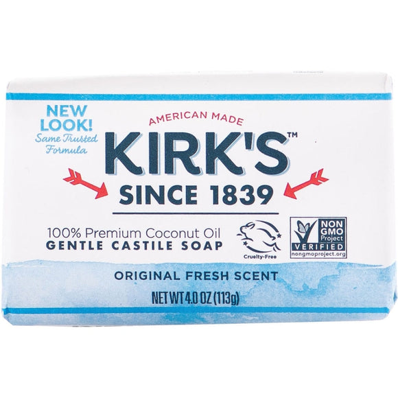 KIRKS COCO CASTILE BAR SOAP