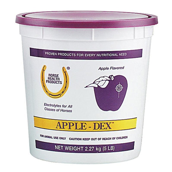 HORSE HEALTH PRODUCTS APPLE DEX ELECTROLYTES FOR HORSES (5 LB, APPLE)